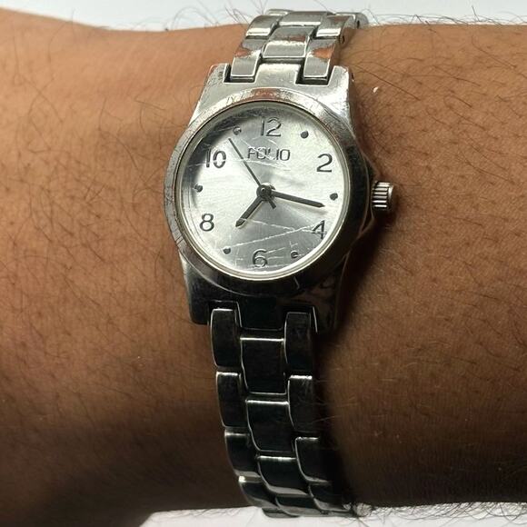 Vintage Silver Folio Watch - Picture 1 of 3